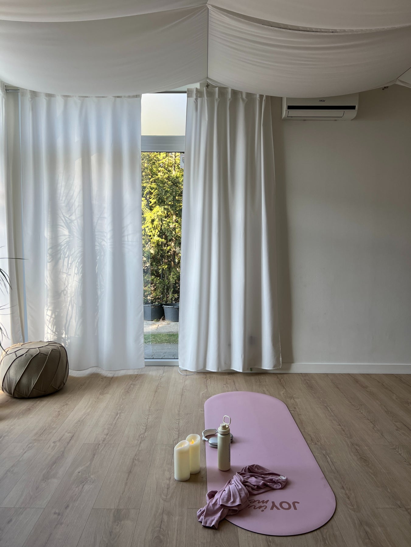 Mata do pilatesu ROUNDED PRO, Pink Nude