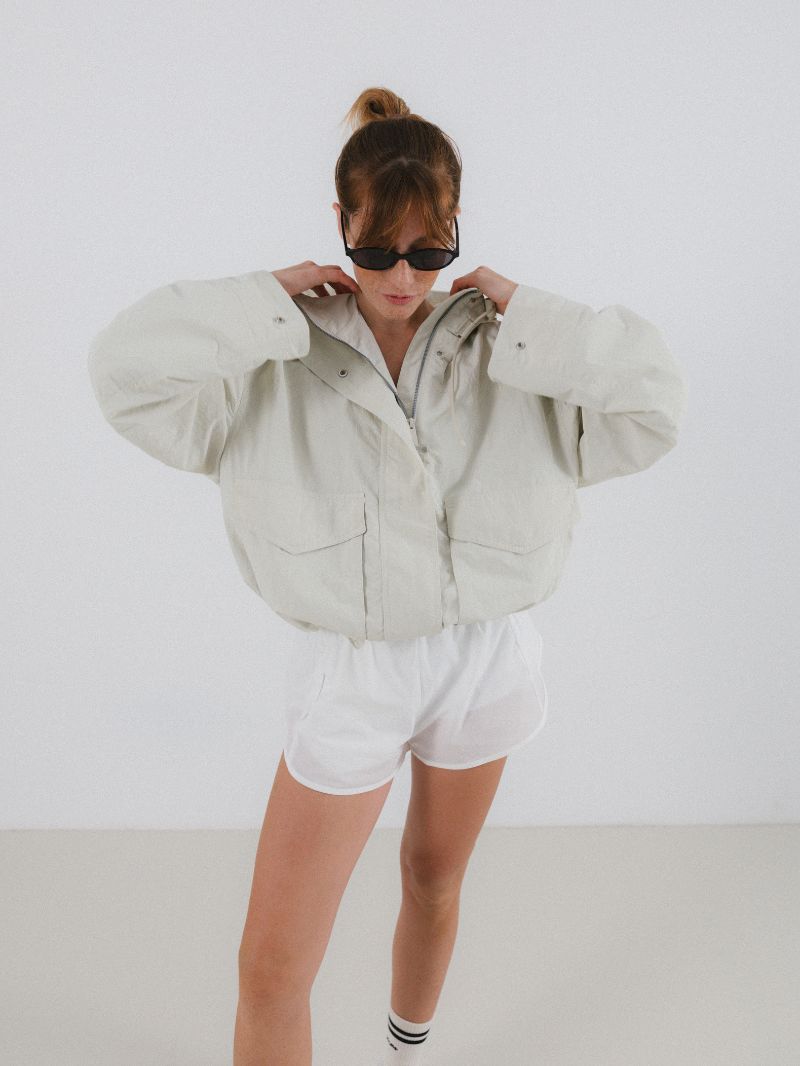 Kurtka Utility Soft, Off-White