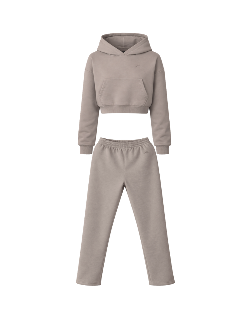 Komplet dresowy Bare, Taupe