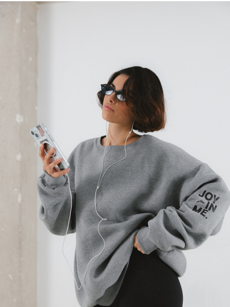 Komplet Bluza Rebel & Spodnie Bare, Melange