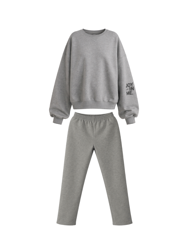 Komplet Bluza Rebel & Spodnie Bare, Melange