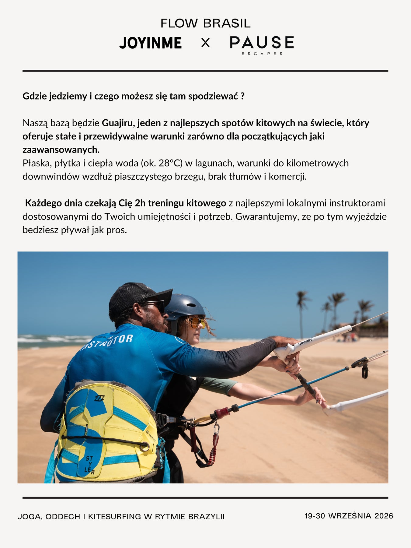 FLOW BRASIL z JOYINME x PAUSE Escapes