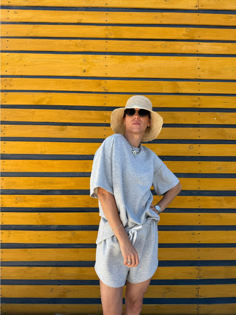 Bluza z krótkim rękawem Coast, Street Grey