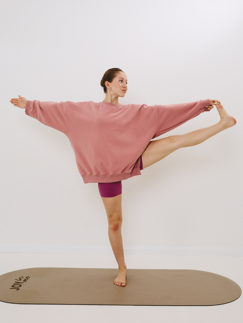 Bluza Oversize Kind, Dusty Blush Flower