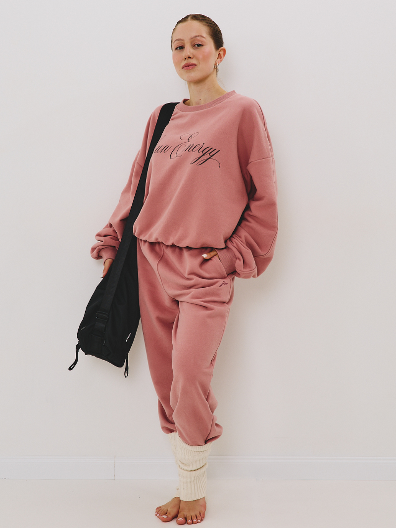 Bluza Oversize Forme, Dusty Blush Sun Energy