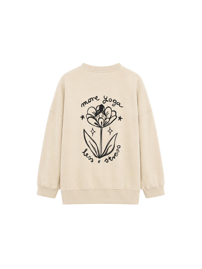 Bluza Oversize Kind, Morning Butter Flower