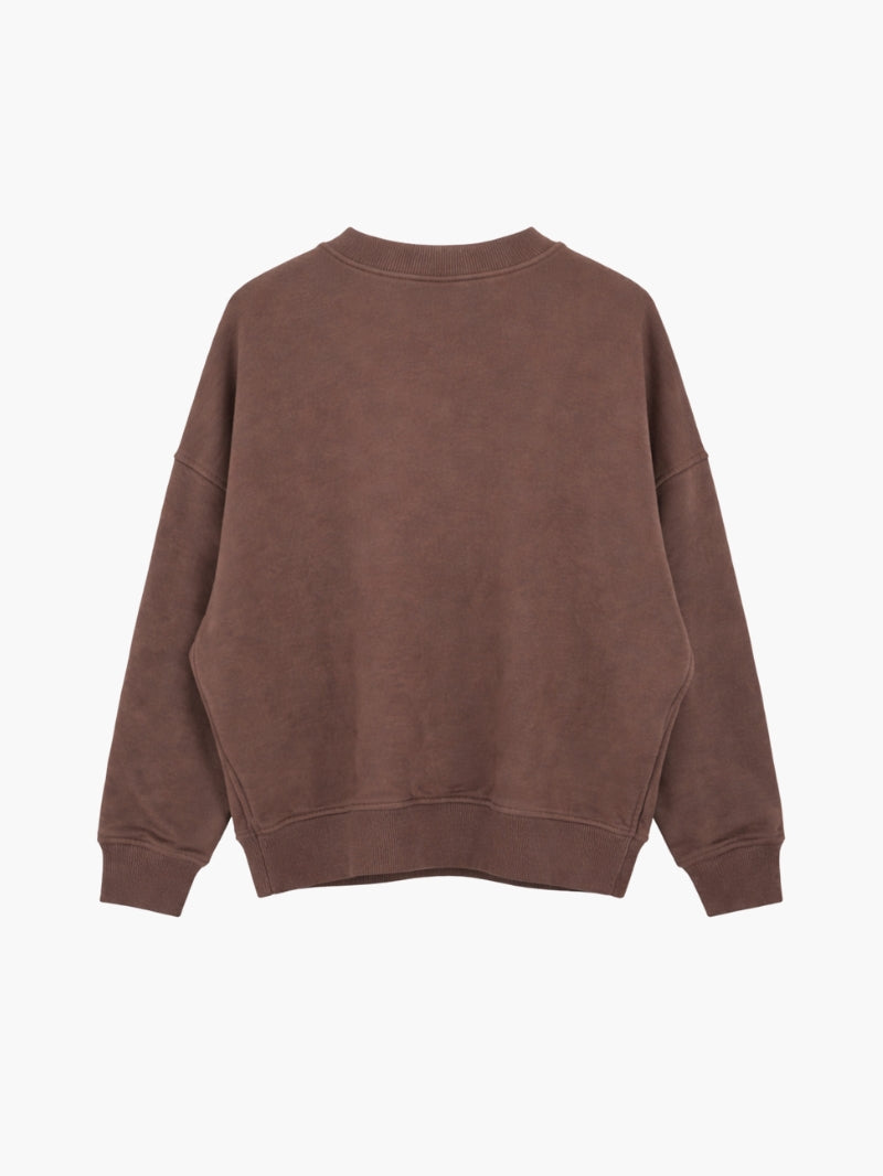 Bluza oversize Kind, Silent Mocha Yoga
