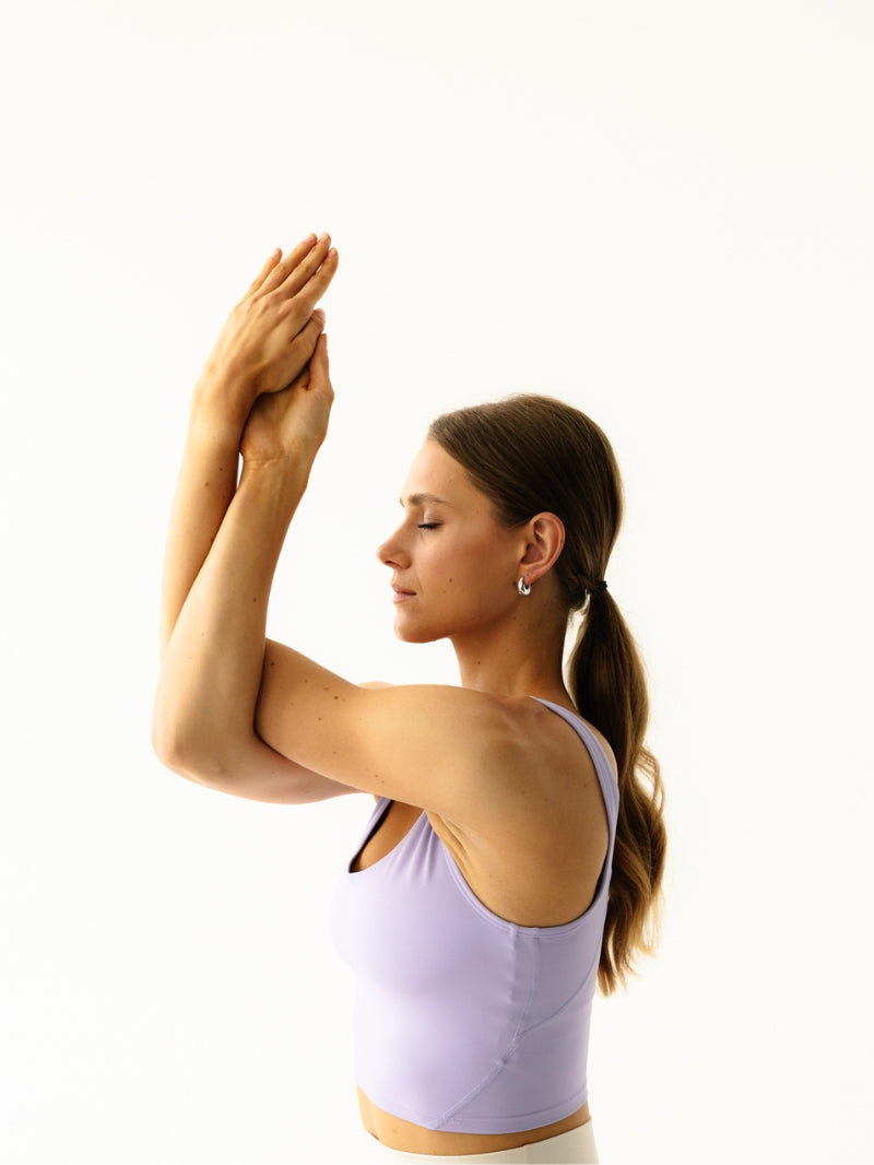 Top do jogi Grace, Lilac