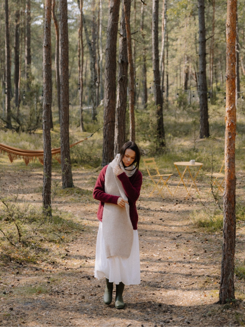 Szalik Gentle Wrap, Warm Sand