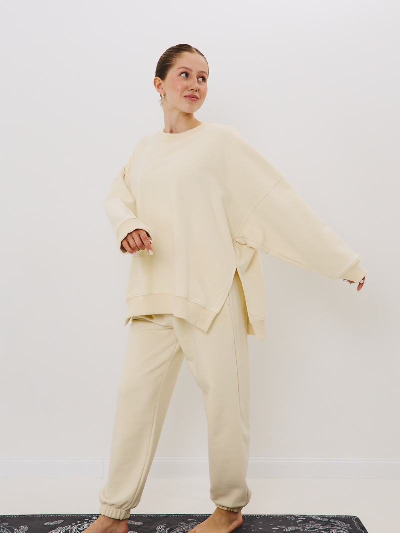 Bluza Oversize Kind, Morning Butter Flower